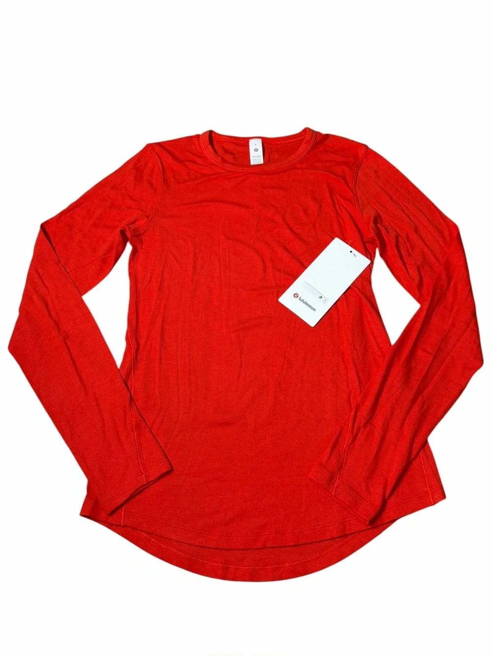 NWT Lululemon Hold Tight Long-Sleeve Shirt (Cherry Ember) Size 8